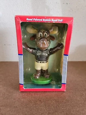 Seattle Mariners Moose Mascot Bobble Dobbles Bobblehead Bobble Head 2001  Vntage • $27.99