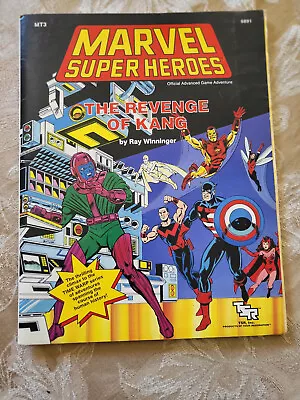 The Revenge Of Kang MT3 Marvel Super Heroes RPG Adventure TSR • $30.50