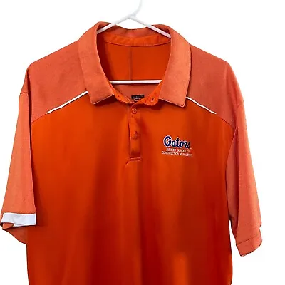 Russell Mens University Of Florida Rinker School Of Construction Mgmt Polo Shirt • $14.97