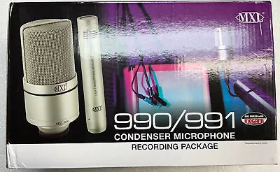 New MXL 990/991 Recording Microphone Package • $80
