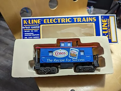 K-Line 91951 Crisco Illum. Recipe For Success Caboose O/027 Guage Lionel  • $21