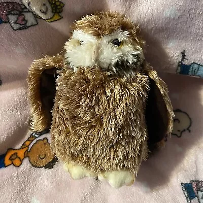 Douglas Moon Light Brown Burrowing Owl Plush Stuffed Animal Realistic • $5