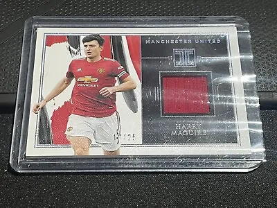 Harry Maguire /25 - Patch *Match Worn* - Panini Impeccable 2020-21 • £34.99