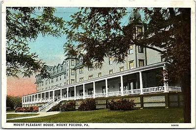 Postcard Mt Pocono Mount Pleasant House J9 • $5.39