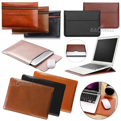 Leather Laptop Case Bag Sleeve Holder For Macbook Pro Air 13 Retina 13.3  Mac 13 • $13.59