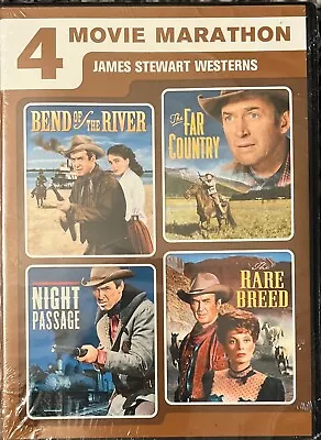 James Stewart 4 Movie Collection Dvd 2012 Factory Sealed • $11.24