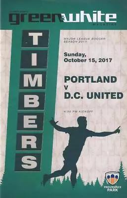 Portland Timbers 'Green & White' MLS Soccer/Football Program Volume 6 Issue 16 • $6.99