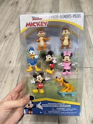 Disney Junior Mickey Mouse 7 Piece Collectible Figure Set NEW • $13.99