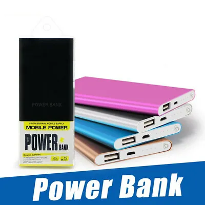 Ultra Thin 10000mAh Portable External Battery Charger Power Bank For Cell Phone • $9.99