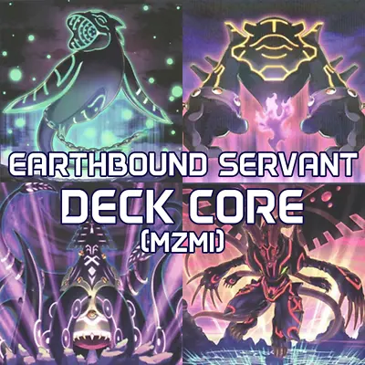 YuGiOh Earthbound Immortal Servant Deck Core Bundle 42 Cards MZMI • £19.95