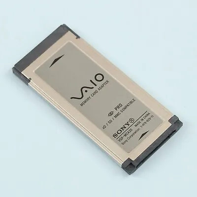 SONY Vaio VGP-MCA20 Express Card Memory Card Adapter Reader For XD SD & MMC MS • $39.95
