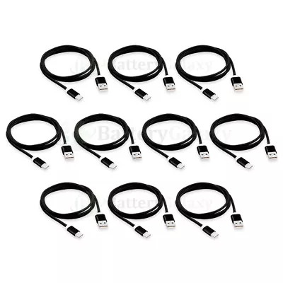 10X USB Type C Braided Charger Cable Cord For Phone Motorola Moto Z Play Droid • $11.99