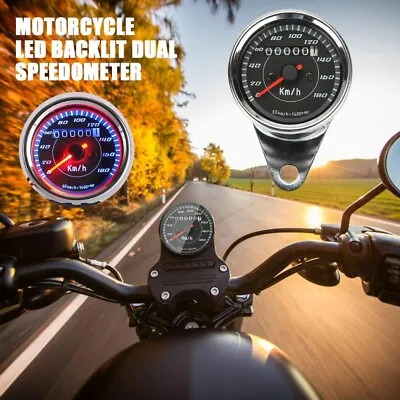 $21.99 • Buy Motorcycle LED Dual Speedometer For Yamaha V-Star XVS 650 1100 Classic Silverado