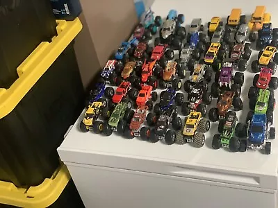 Hot Wheels Monster Jam Lot (43)  Trucks Varied Conditions Look. 🔥🔥🔥 • $133.99