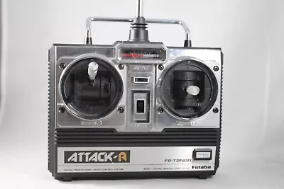 FOR PARTS - Vintage Futaba Attack-R 2-Channel FP-T2NBR Radio Control W/ 75.550 • $22.95