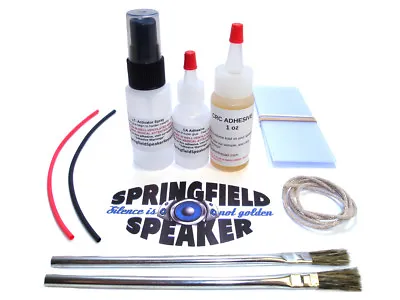 Pro Subwoofer Reconing Kit - CA Glue & Lead Wire Included - CAKit3500 • $21.95