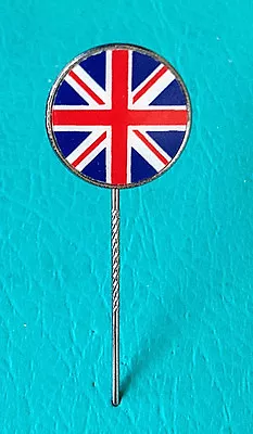 GREAT BRITAIN Country Flag -  Hard Enamelled Vintage Pin Badge / Combine Postage • $16.50