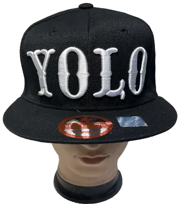 $11.99 • Buy YOLO Embroidered Hip Hop Snapback Adjustable Baseball Cap Hats LOT Free Shipping