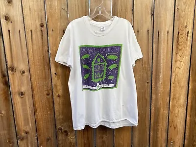 1989 Vtg VOMIT LAUNCH EXILED SANDWICH BAND TEE XL Indie Rock Album Record Chico • $128