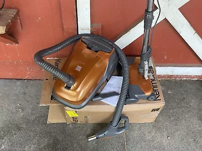 $160 • Buy Kenmore 81214 200 Series Bagged Canister Vacuum Orange.  Open Box