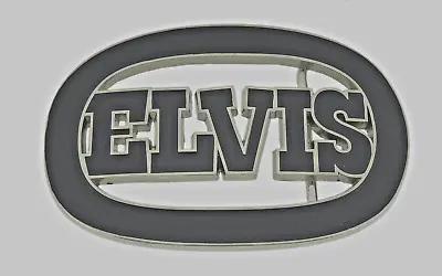 Elvis Presley Belt Buckle TCB Music Graceland Rock Men Halloween Cosplay Western • $13.27