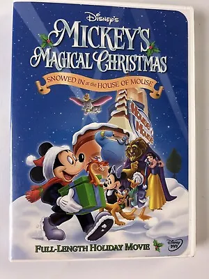 Mickeys Magical Christmas Snowed In At The House Of Mouse DVD 2001 Disney • $19.99