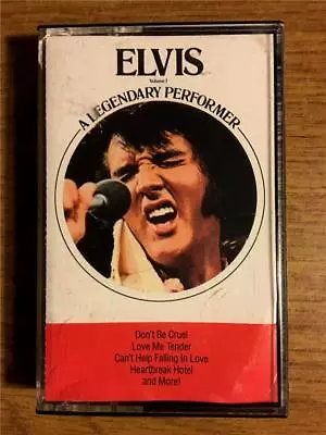 Elvis Legendary Performer Vol. 1 Rare Cassette Tape Tested Late Nite Bargain! • $2.95