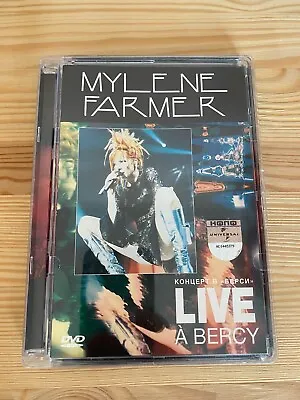 Mylene Farmer - Live A Bercy DVD Russia / Russie Super Jewel Box • $70