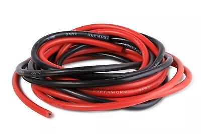 8 Gauge Silicone Wire 20 Feet 8 AWG Silicone Wire Flexible Silicone Wire  • $35.98