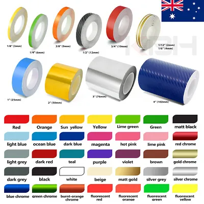 $19.80 • Buy Roll Pin Stripe Car PinStriping PinStripe Styling Decal Line Tape Vinyl Stickers