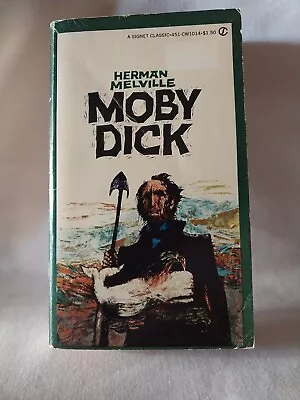 Moby Dick Or The White Whale By Herman Melville 1961 PB • $5