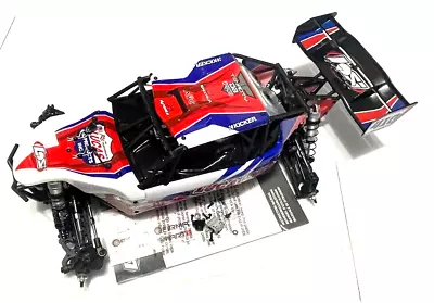 Losi Tenacity DB PRO 1/10 4wd Buggy Roller Slider Chassis Lucas Oil LOS03027V2 • $289.95