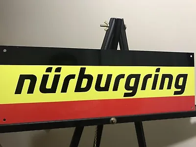 Nurburgring Racing Garage Sign BMW Porsche Mercedes Baked • $22