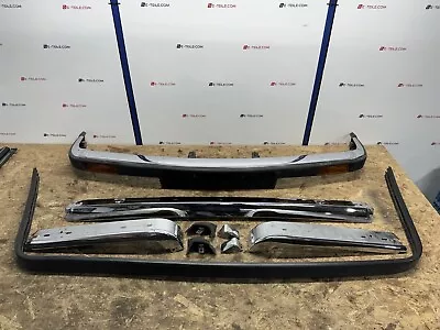 BMW E30 OEM Euro Bumper Set Complete Front Bumper Rear Bumper • $1999