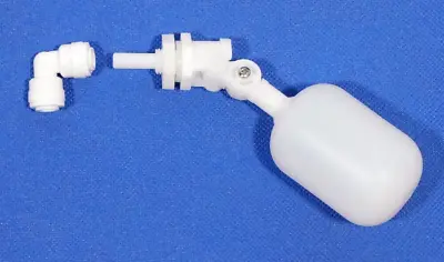 Tank Shutoff Float Ball Valve For 1/4 Push To Connect Drinking Water Tubing Fish • $6.99