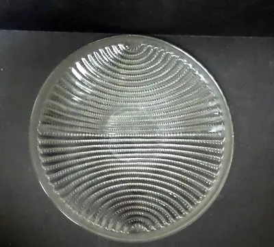 R. Lalique LIGNES Crystal Plate / Charger C. 1935         • $499.99