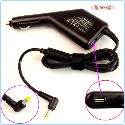 Notebook DC Adapter Car Charger For Dell Inspiron Mini 10 10v 1018 1012 • $39.55
