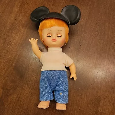 WALT DISNEY'S MOUSEKETEER Mickey Mouse Club Horsman Red Haired Boy Doll 1971 Vtg • $18.99