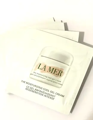 8 X LA MER The Moisturizing Cool Gel Cream Sample 12ml/0.4oz Totals • $29.95