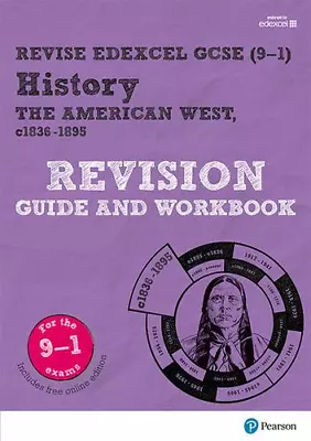 Pearson REVISE Edexcel GCSE (9-1) History The American West Revision Guide And W • £3.50