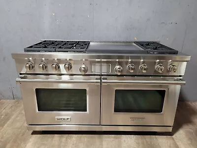 Wolf 60 Dual Fuel Range 6 Burners And Infrared Dual Griddle • $1