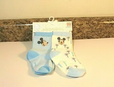 Disney Store Baby Mickey Mouse Socks Set 12 - 24 Months NEW • $12.95