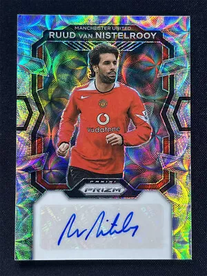 2023-24 Panini Prizm Premier League Ruud Van Nistelrooy Silver Choice Auto &4171 • $37.10