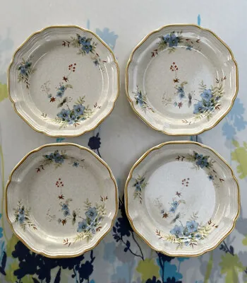 Set Of 4 Mikasa Garden Club Day Dreams Salad Bread Plates EXCELLENT Condition • $17.99