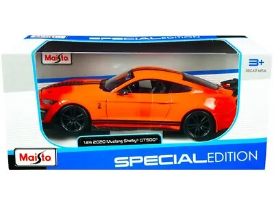 2020 FORD MUSTANG SHELBY GT500 1/24 Scale DIECAST CAR MAISTO 31532OR • $13.80