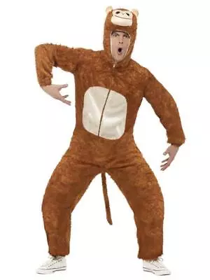 Adult Monkey Costume Ape Orangutan Animal Safari Dress Up Costume Jungle African • $70