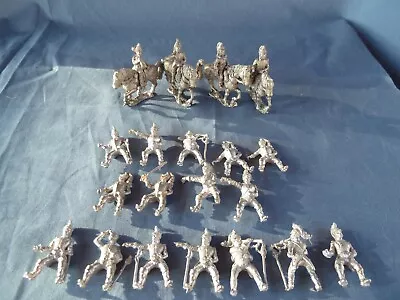 20 Unpainted 28mm Essex Miniatures Dragoons & Cuirassiers. French Napoleonic • £12.99