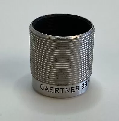 Gaertner 38mm 38 Mm Efl Optics Microscope Objective Optical • $31.59