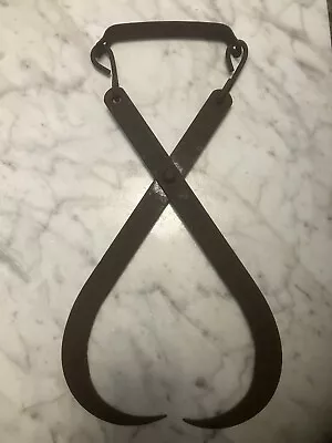 Antique Ice Block Carrying Tongs • $12