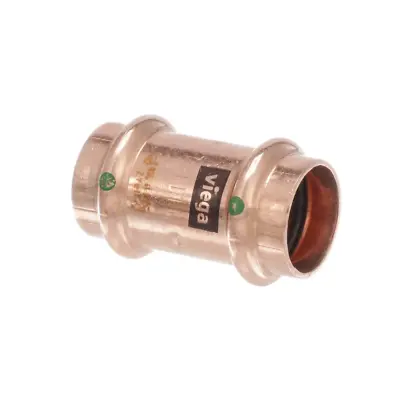 ProPress 1/2 In. Press Copper Coupling  With Stop (10-Pack) • $30.06